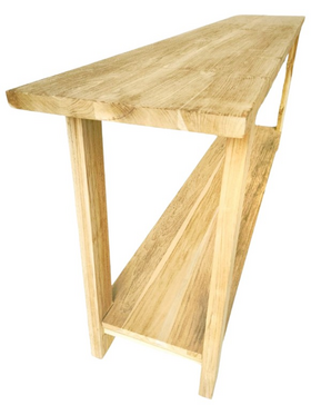 Κονσόλα Decoza Pakoworld Teak Ξύλο σε Φυσική Απόχρωση 200x40x80εκ