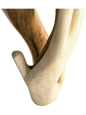 Καλόγερος Joint Pakoworld Suar Ξύλο σε Φυσική Απόχρωση 30x30x200εκ