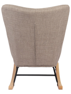 Κουνιστή Πολυθρόνα Jianna Pakoworld Γκρι-Μπεζ Ύφασμα με Πόδι σε Φυσική Απόχρωση 79x64x89εκ Κουνιστή Πολυθρόνα Jianna Pakoworld Γκρι-Μπεζ Ύφασμα με Πόδι σε Φυσική Απόχρωση 79x64x89εκ