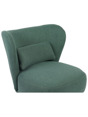 Πολυθρόνα Nagreta Pakoworld Πράσινο Ύφασμα με Μεταλλικό Πόδι σε Μαύρη Απόχρωση 77x73x74εκ Πολυθρόνα Nagreta Pakoworld Πράσινο Ύφασμα με Μεταλλικό Πόδι σε Μαύρη Απόχρωση 77x73x74εκ