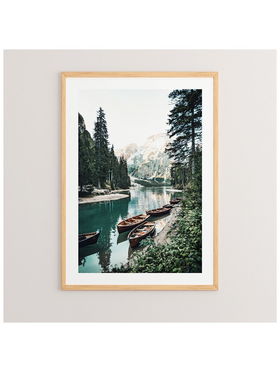 Πίνακας Lake Pakoworld με Ψηφιακή Εκτύπωση και Πλαίσιο 33x1.5x48εκ