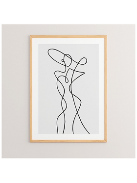 Πίνακας Ladia Pakoworld με Ψηφιακή Εκτύπωση και Πλαίσιο 33x1.5x48εκ