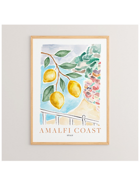 Πίνακας Lemonte Pakoworld με Ψηφιακή Εκτύπωση και Πλαίσιο 33x1.5x48εκ