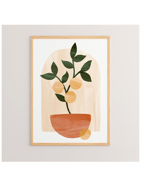 Πίνακας Otoben Pakoworld με Ψηφιακή Εκτύπωση και Πλαίσιο 33x1.5x48εκ