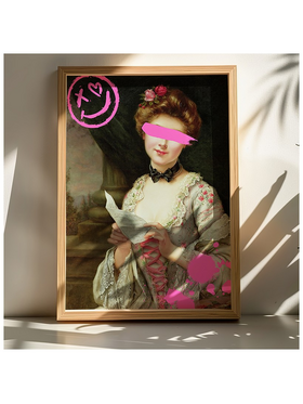 Πίνακας Elenda Pakoworld με Ψηφιακή Εκτύπωση και Πλαίσιο 33x1.5x48εκ