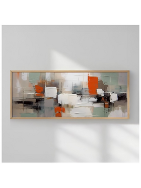 Πίνακας Zebel Pakoworld με Ψηφιακή Εκτύπωση και Πλαίσιο 120x2x50εκ