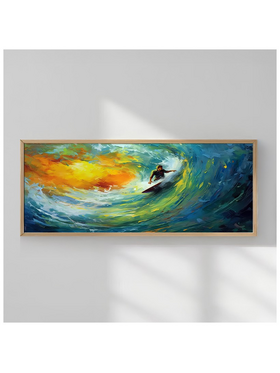 Πίνακας Copal Pakoworld με Ψηφιακή Εκτύπωση και Πλαίσιο 120x2x50εκ