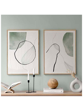 Πίνακας Tiano Pakoworld Δίπτυχος με Ψηφιακή Εκτύπωση και Πλαίσιο 33x1.5x48εκ