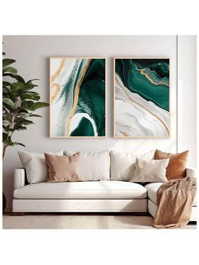 Πίνακας Sesonbe Pakoworld Δίπτυχος με Ψηφιακή Εκτύπωση και Πλαίσιο 33x1.5x48εκ