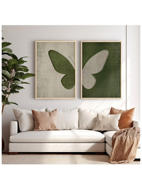 Πίνακας Obsen Pakoworld Δίπτυχος με Ψηφιακή Εκτύπωση και Πλαίσιο 33x1.5x48εκ