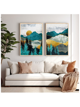 Πίνακας Lovas Pakoworld Δίπτυχος με Ψηφιακή Εκτύπωση και Πλαίσιο 33x1.5x48εκ