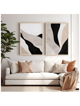 Πίνακας Manua Pakoworld Δίπτυχος με Ψηφιακή Εκτύπωση και Πλαίσιο 33x1.5x48εκ