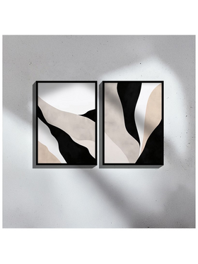 Πίνακας Manua i Pakoworld Δίπτυχος με Ψηφιακή Εκτύπωση και Πλαίσιο 33x1.5x48εκ