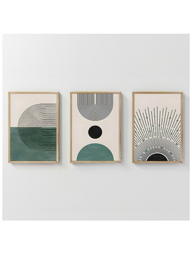 Πίνακας Kertia Pakoworld Τρίπτυχος με Ψηφιακή Εκτύπωση και Πλαίσιο 33x1.5x48εκ