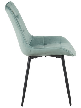 Καρέκλα Berne Pakoworld Βελούδο σε Φυστικί Απόχρωση 53x62x84εκ