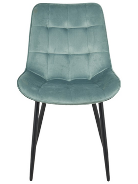 Καρέκλα Berne Pakoworld Βελούδο σε Φυστικί Απόχρωση 53x62x84εκ