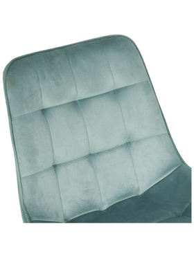 Καρέκλα Berne Pakoworld Βελούδο σε Φυστικί Απόχρωση 53x62x84εκ