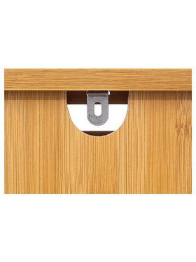 Συρταριέρα Sicela Pakoworld Μπαμπού σε Φυσική Απόχρωση 40x30x97.5εκ