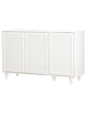 Παπουτσοθήκη-Ντουλάπι Ronan Pakoworld σε Λευκή Απόχρωση 105x35x66εκ