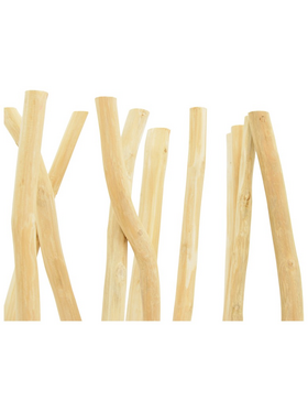 Διακοσμητικό Δαπέδου Jati Pakoworld Teak Ξύλο σε Φυσική Απόχρωση 60x20x190εκ