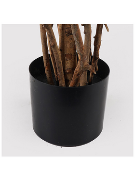 Διακοσμητικό Φυτό σε Γλάστρα Banyan Inart Πράσινο Φ95x180εκ