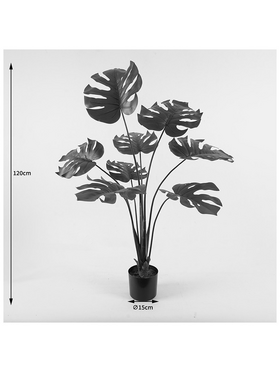 Διακοσμητικό Φυτό σε Γλάστρα Deliciosa Inart Πράσινο Φ94x120εκ