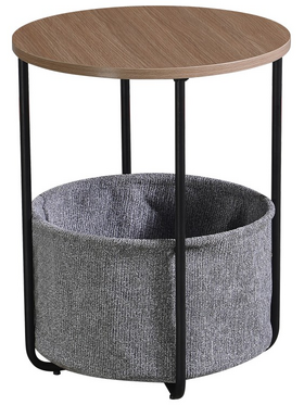 Βοηθητικό Τραπέζι Fredami Pakoworld Sonoma Φ40x50εκ