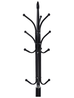 Καλόγερος Keleste Pakoworld Μέταλλο σε Μαύρη Απόχρωση Φ37x175εκ