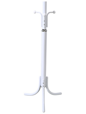 Καλόγερος Mendora Pakoworld Μέταλλο σε Λευκή Απόχρωση 40x40x180εκ