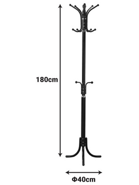 Καλόγερος Mendora Pakoworld Μέταλλο σε Λευκή Απόχρωση 40x40x180εκ