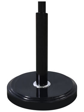 Καλόγερος Portu Pakoworld Μέταλλο σε Μαύρη-Φυσική Απόχρωση Φ30x170εκ