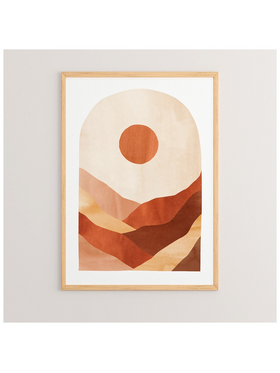 Πίνακας Seby Pakoworld με Ψηφιακή Εκτύπωση και Πλαίσιο 33x1.5x48εκ