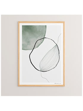 Πίνακας Bereto Pakoworld με Ψηφιακή Εκτύπωση και Πλαίσιο 33x1.5x48εκ