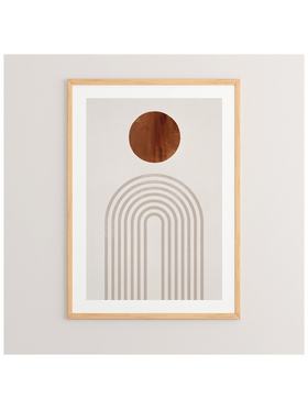 Πίνακας Linoua Pakoworld με Ψηφιακή Εκτύπωση και Πλαίσιο 33x1.5x48εκ