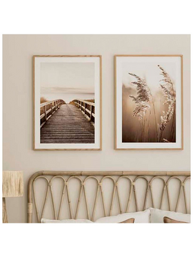 Πίνακας Neganto Pakoworld Δίπτυχος με Ψηφιακή Εκτύπωση και Πλαίσιο 33x1.5x48εκ