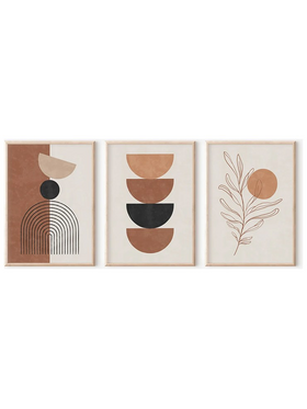 Πίνακας Mistel Pakoworld Τρίπτυχος με Ψηφιακή Εκτύπωση και Πλαίσιο 33x1.5x48εκ