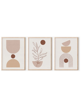 Πίνακας Stijo Pakoworld Τρίπτυχος με Ψηφιακή Εκτύπωση και Πλαίσιο 33x1.5x48εκ