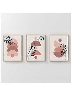 Πίνακας Elun Pakoworld Τρίπτυχος με Ψηφιακή Εκτύπωση και Πλαίσιο 33x1.5x48εκ