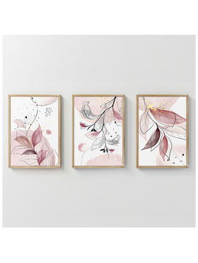 Πίνακας Dralis Pakoworld Τρίπτυχος με Ψηφιακή Εκτύπωση και Πλαίσιο 33x1.5x48εκ