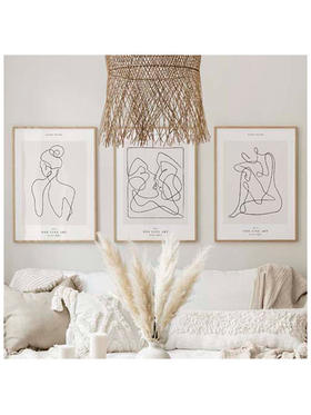 Πίνακας Aelith Pakoworld Τρίπτυχος με Ψηφιακή Εκτύπωση και Πλαίσιο 33x1.5x48εκ