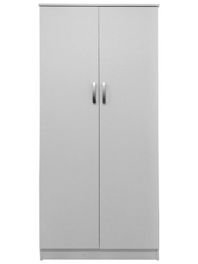 Ντουλάπα Δίφυλλη Lego Pakoworld σε Λευκή Απόχρωση 80x42x180εκ