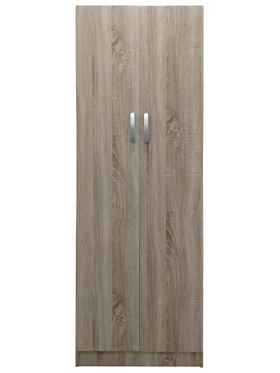 Ντουλάπα Δίφυλλη Lego Pakoworld σε Sonoma Απόχρωση 60x42x180εκ