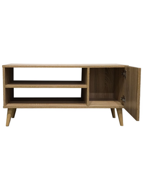 Έπιπλο Τηλεόρασης Orianne Pakoworld σε Sonoma Απόχρωση 90x32x46εκ