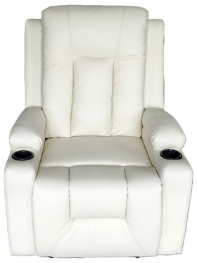 Πολυθρόνα Relax Gessel Pakoworld pu σε Κρεμ Απόχρωση 80x90x98εκ