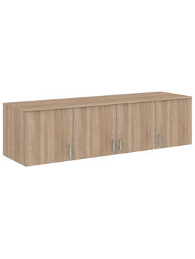 Πατάρι Ντουλάπας Royal Pakoworld Τετράφυλλο Sonoma 200x58x53εκ