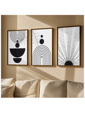 Πίνακας Docpia Pakoworld Τρίπτυχος με Ψηφιακή Εκτύπωση και Πλαίσιο 33x1.5x48εκ