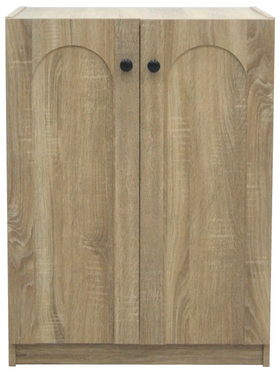 Παπουτσοθήκη-Ντουλάπι Ambera Pakoworld σε Sonoma Απόχρωση 60x36.5x81.5εκ