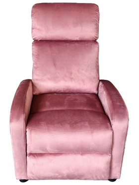 Πολυθρόνα Relax Norva Pakoworld Βελούδο σε Σάπιο Μήλο Απόχρωση 68.5x86x100εκ