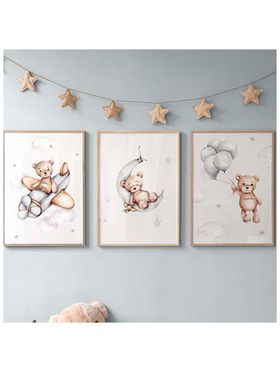 Πίνακας Luthra Pakoworld Τρίπτυχος με Ψηφιακή Εκτύπωση και Πλαίσιο 33x1.5x48εκ