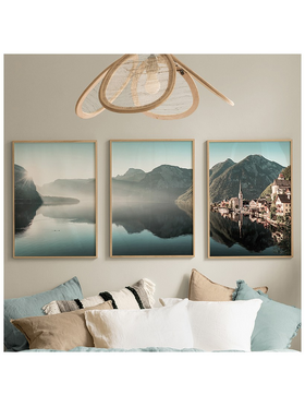 Πίνακας Vynelle Pakoworld Τρίπτυχος με Ψηφιακή Εκτύπωση και Πλαίσιο 33x1.5x48εκ